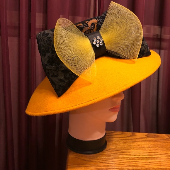Vintage Mustard/Black Hat main image 5